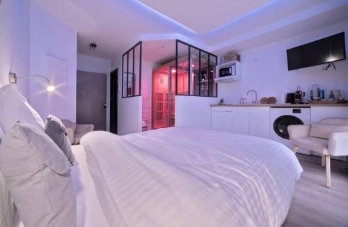 Montigny-les-Metz Apartment | Spa Des lumières Sauna