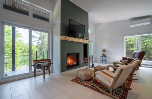 Saint-Alexis-des-Monts House | Spa et Private lake - Le Rocher du Lac