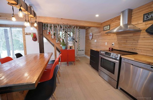 Rawdon Ski Chalet | Spa et Waterfront | Cachette du Petit Lac