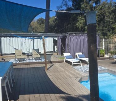 Dosrius Apartment | Spa Ibiza Dosrius - Bungalow con Jacuzzi y Piscina privada