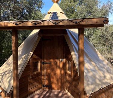 Sauve Cabin | Spa Les Jardins De Chiron Lodges et Tiny House dans le sud