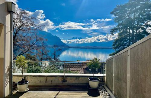 Montreux City Centre Apartment | Spa luxury app for 2 or 4 pers centre lac view