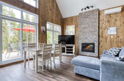 Saint-Michel-des-Saints Ski Chalet | Spa Nature & Adventure - Rustique Chalet