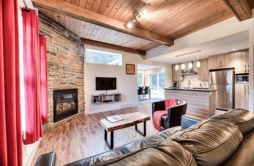 Notre-Dame-de-la-Merci Ski Chalet | SPA, Ouareau Forest, River | Chalet La Chouette