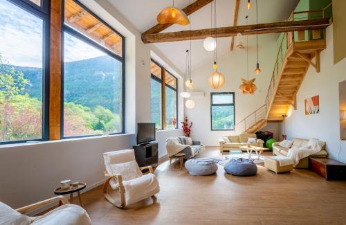 Tenay House | Spa, Panoramic View, Sauna, La Ressource Malix XXL