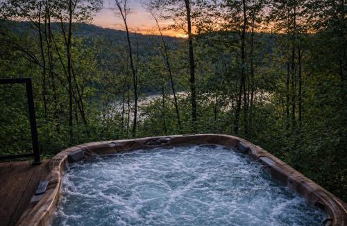 Les Pays-d'en-Haut Regional County Municipality Ski Chalet | Spa privé, sauna, hammam Une Retraite luxe en montagne