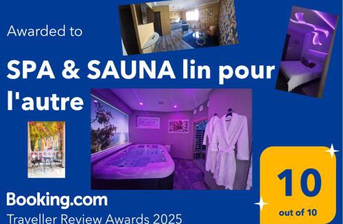 Calais Frethun Apartment | SPA & SAUNA lin pour l'autre