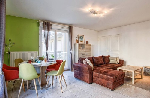 Merville-Franceville-Plage Apartment | Spacious apartment 70m², pool, parking, near beach and shops