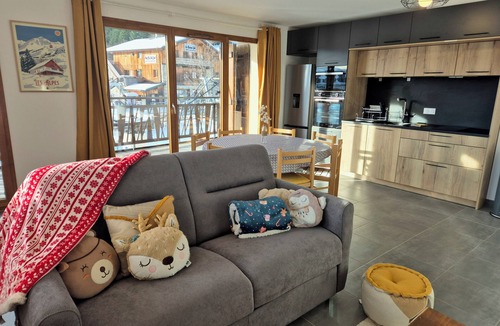 La Feclaz Apartment | Spacieux appartement au pied des pistes