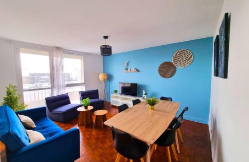 Saint-Etienne-du-Rouvray Apartment | Spacieux et moderne 3 chambres a 10 min de Rouen