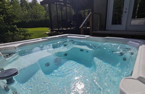 Notre-Dame-de-la-Merci Ski Chalet | Spacious, secluded chalet in the center of everything. Skiing, snowmobiling, hiking, beach.