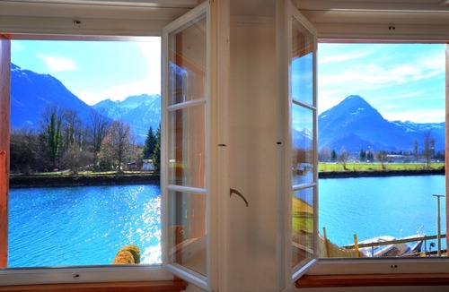Goldswil Apartment | Spacious, light apartment with stunning views. Sleeps 4. Perfect getaway.