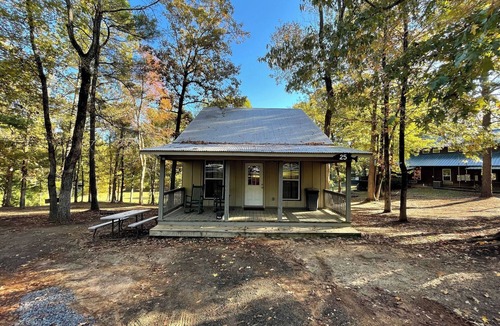 Zwolle Cabin | Spacious 1-Bedroom Cabin with Full Kitchen, Vaulted Ceiling & Outdoor Space