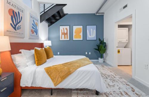 Atlantic Station Area Apartment | Spacious 2 Bed 2 Ensuite Bath Loft in Atlantic Station