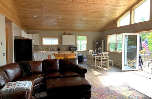 Cedarville House | Spacious 2 br cottage with expansive deck, firepit, hammocks, and more!