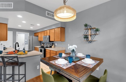 West University House | Spacious 2-Story Townhome | Patio & Parking