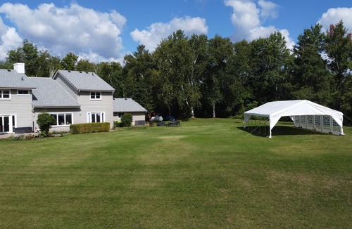 Ashburn RV Rental | Spacious 20’x40’ Party Tent on 22-Acre Hilltop—Perfect for Events & Gatherings