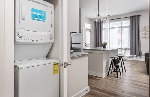 First Ward Apartment | Spacious 2BD With Private Balcony and Free Parking