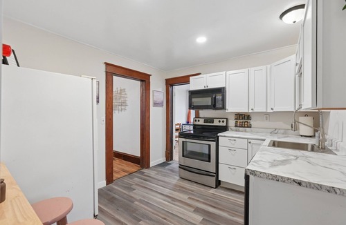 South Como Apartment | Spacious 2BR Across from Como Lake - Bramble