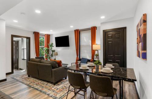 Penn-Knox Apartment | Spacious 2BR Philadelphia Retreat with Free Parking