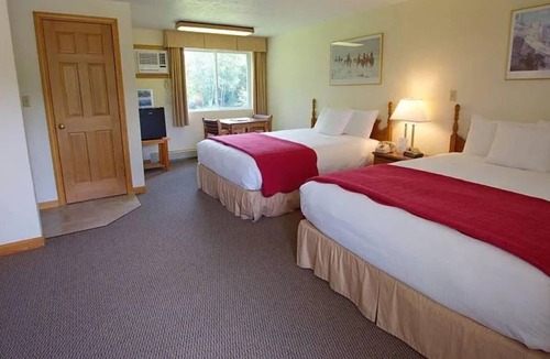 Dryden Hotel | Spacious 2nd Floor Room with Two Queen Beds