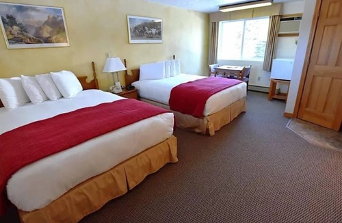 Dryden Hotel | Spacious 2nd Floor Room with Two Queen Beds