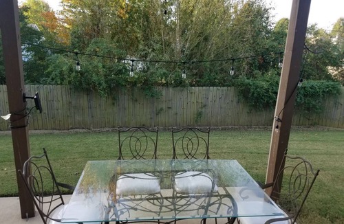 Fayetteville House | Spacious 3 Bedroom Gem with Lighted Patio