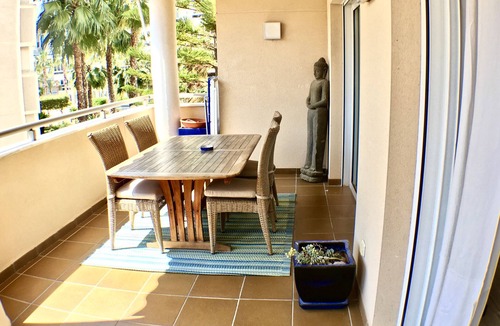 El Albir Apartment | 🌞 Spacious 3-room apartment in a luxury building, 150m beach, internet🌞