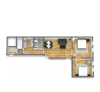 Copenhagen City Centre Apartment | Spacious 3B w Double Beds Copenhagen City Centre