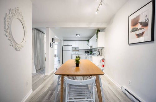 Hochelaga Apartment | Spacious 3BR Apt with Free Parking