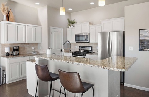 Pueblo West House | Spacious 3BR Home Sleeps 10 with Firepit & Game Rm