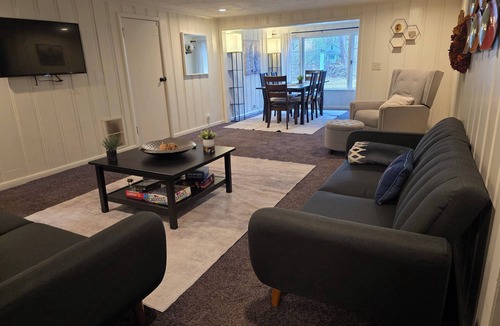 Rochester House | Spacious 4-Bed 2-Bath Ranch in Rochester, Game Room, RIT, Genesee River, Airport