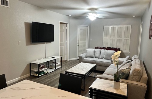 Pecan Tree - McCullough Condo | Spacious 4-bedroom in College Station, less than 2 miles from Kyle Field.