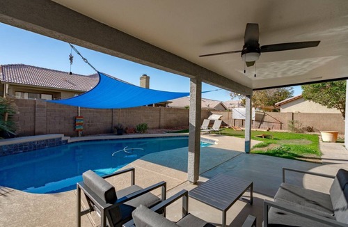 Madera Parc House | Spacious 4-bedroom house in charming Gilbert. Pool, Ping Pong/Pool Table & more.