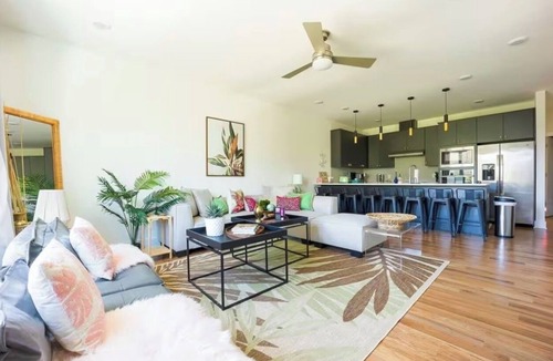 Hermitage House | Spacious 4-bedroom townhome in tranquil Nashville with AC