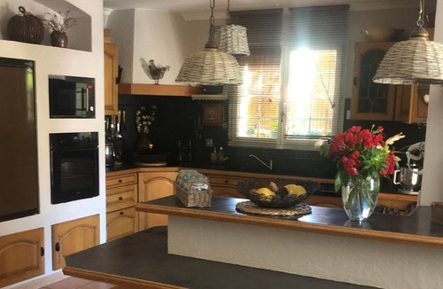 Corbere-les-Cabanes House | Spacious 4-sided house on enclosed grounds, with swimming pool, jacuzzi, summer kitchen.