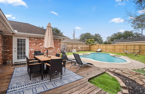 Greater Fondren Southwest House | Spacious 4BR/2.5BA Houston Home, Pool, WiFi & AC Included