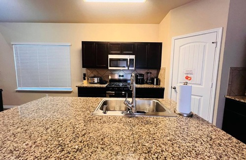 Kyle House | Spacious 4BR Home w Game Room Office Backyard