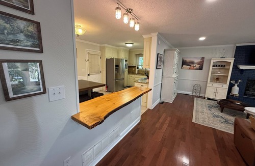 Marion Lake Club House | Spacious 4BR Lake James Family Retreat/Golf Course/Views/Fire Pit/Gazebo