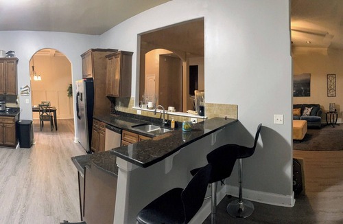 Fort Mitchell House | Spacious 4BR Near Fort Benning: Fireplace, Patio: 3BR Access