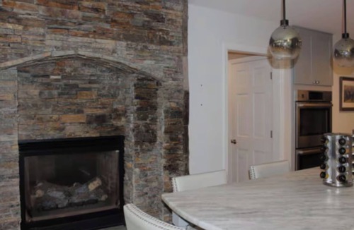 Merifield Acres House | Spacious 4BR wooded lakefront house, with dock, multiple decks & ample parking.