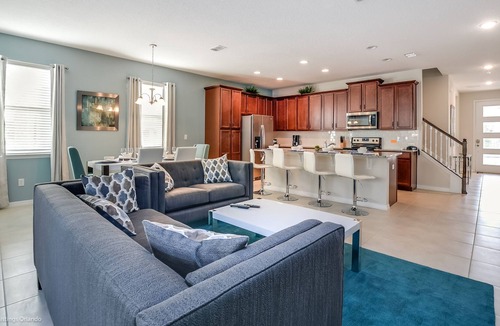 Four Corners House | Spacious 5 Bed Splash Pool Townhome in Solara-1618CPC