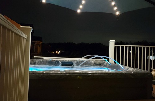 Dover House | Spacious 5 bedroom home with large deck and hot tub