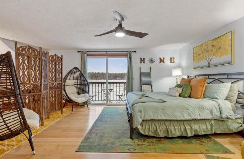 Orange House | Spacious Accessible Waterfront Retreat with Hot Tub