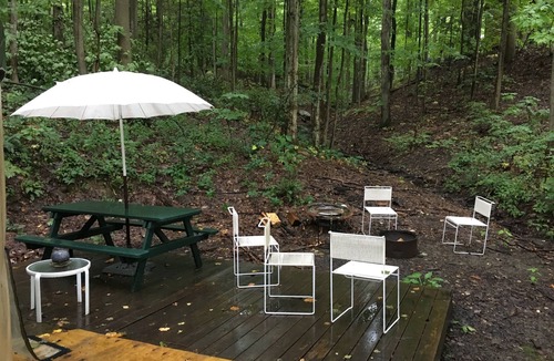 Trumansburg Cabin | Spacious, airy yurt for glamping in comfort!