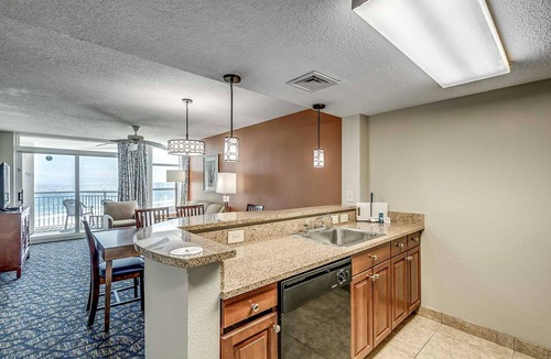 Myrtle Beach Condo | · Spacious Angle Oceanfront - Indoor Waterpark, Multiple Pools, Free Wifi