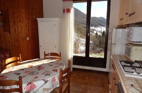 Aillon-le-Jerune Apartment | Spacious apartment in mountain chalet