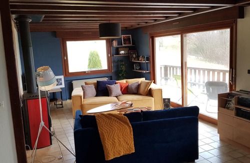 Villaz Apartment | Spacious apartment surrounded by nature