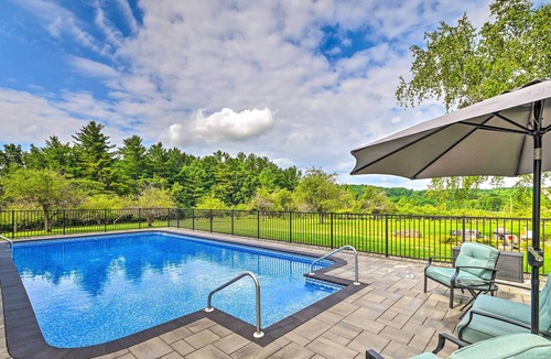 Central Bridge House | Spacious Apple Orchard Home: Game Room, Pool!