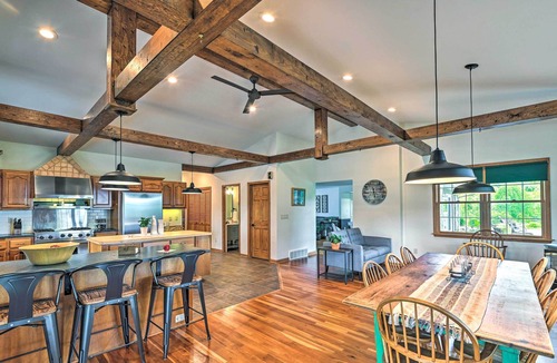 Central Bridge House | Spacious Apple Orchard Home: Game Room, Pool!